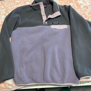 Purple/ Grey Patagonia fleece